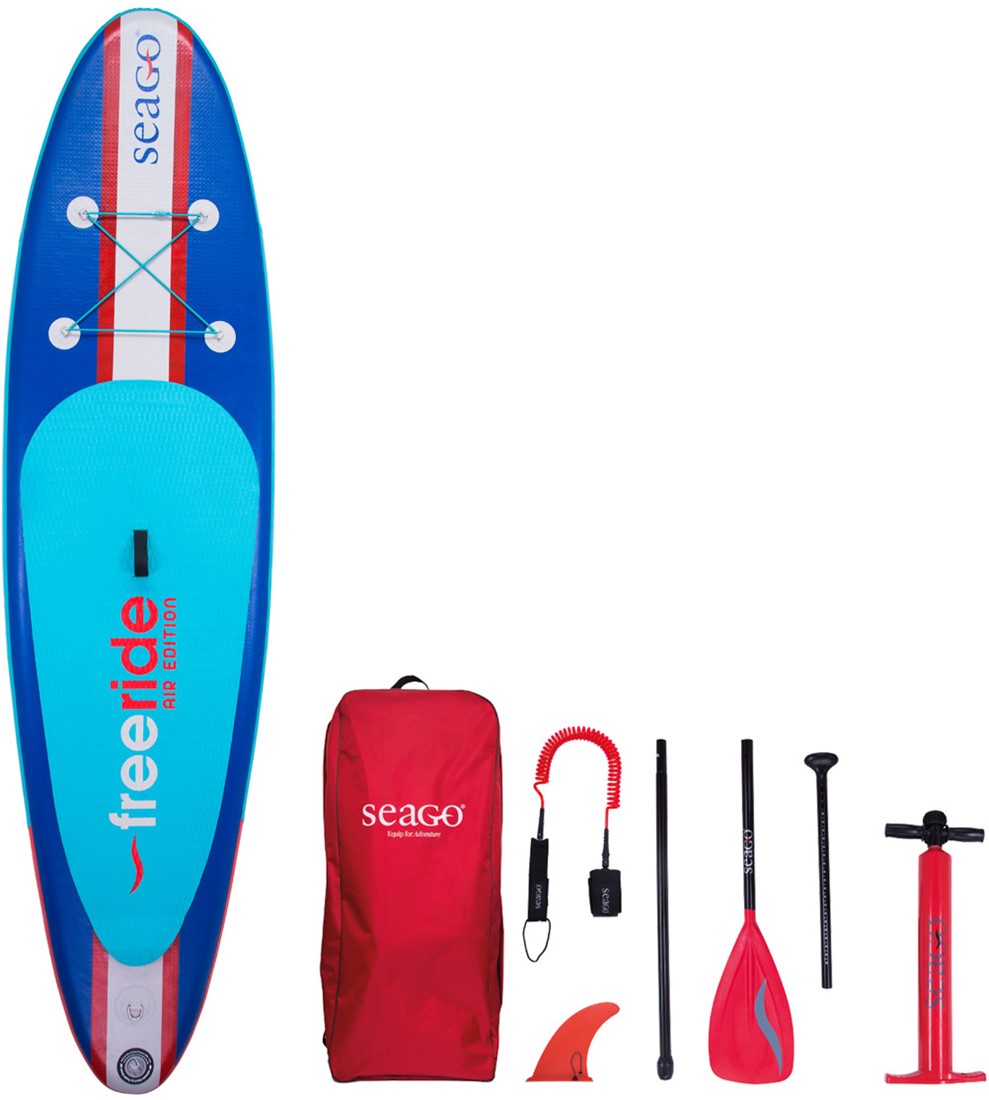 Seago Freeride Stand Up Paddling Board SUP compleet pakket met pomp