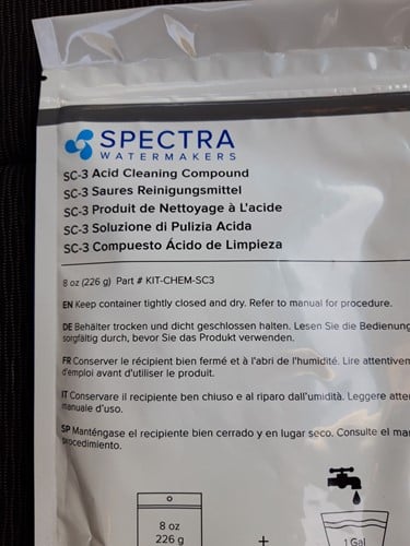 Katadyn SC-3 Membrane Acid Cleaning Compound