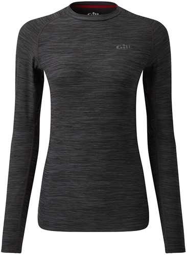 Gill Dames Lange Mouwen Shirt Asgrijs 1282W-ASH09-16