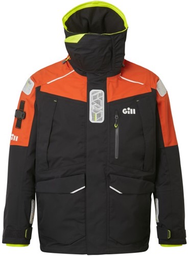 Gill OS13J Ocean Jack Grafiet/Oranje-XL