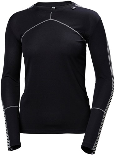 Helly Hansen  DAMES LIFA CREW SHIRT BLACK S