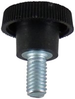 Kartelknop fijn vertand PA Ø14mm met draadeind M4X10mm-2