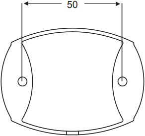 Afmetingen achterkant Hella navliled compact