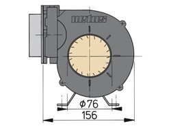 Afzuigventilatoren, in-line blowers