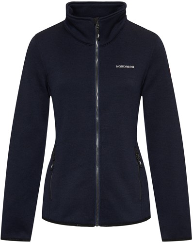 Nordberg Andrea Dames Polar Fleece Jacket Navy Melange