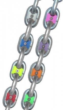 AnchoRight kettingmarkeringen - 10 mm - SET van 8 kleuren a 5 stuks