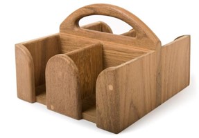 Houten Bamboe Boekenpers, 29x19,5cm Draagbaar