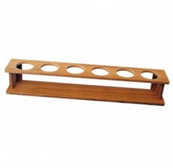 Teak Glazenhouder voor longdrinkglazen - 6 glazen
