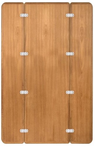Teak houten Tafelblad 125x80/40 cm