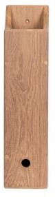 Teak Lierhendel houder - klein - 30 x 7,2 x 7 cm