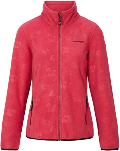 Nordberg Ausbrenner Dames Fleece Jacket Koraal
