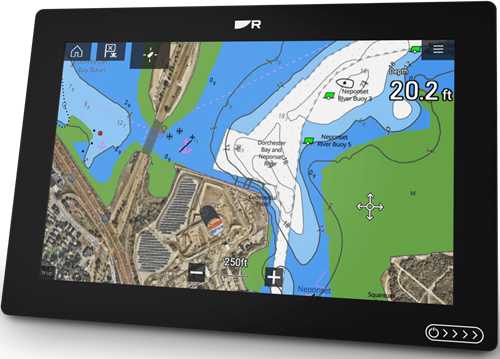 Raymarine AXIOM+12 RV , 12 Multifunctioneel display met geïntegreerde RealVision 3D, 600W sonarmodule, zonder transducer