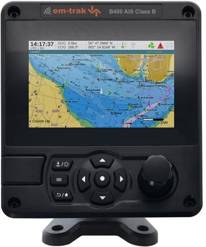 Em Trak B400 Class B Ais transponder met interne GPS - NMEA2000 - NMEA0183 - 5W zendvermogen