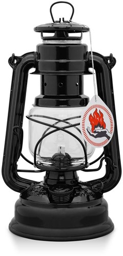 Feuerhand Stormlantaarn 276 Olielamp - Zwart
