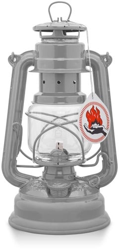 Feuerhand Stormlantaarn 276 Olielamp - Grijs