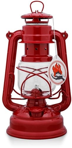 Feuerhand Stormlantaarn 276 Olielamp - Robijn Rood