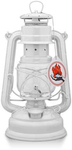 Feuerhand Stormlantaarn 276 Olielamp - Puur Wit