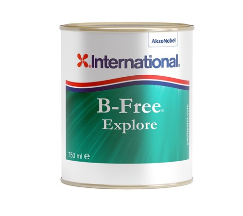 International B-Free Explore antifouling - Zwart - 0.75 Liter