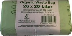 Composteerbare Biozakken - 20 liter - 26 stuks