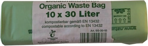 Composteerbare Biozakken - 30 liter - 10 stuks