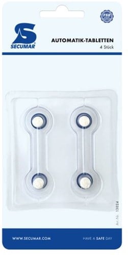 Secumar reddingsvest smeltpil 4 stuks - 3001S