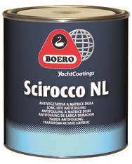 Boero Scirocco NL Antifouling  Rood bruin - 2.5 Liter
