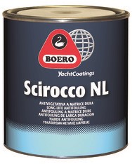 Boero Scirocco NL Antifouling - Zwart - 5 Liter - Zelfslijpend