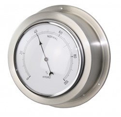 Maritim Scheepshygrometer - RVS - Ø 140 mm