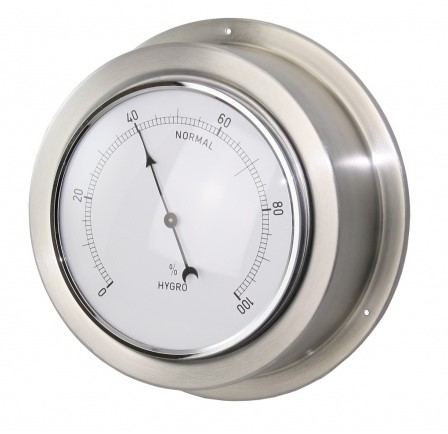Maritim Scheepshygrometer - RVS - Ø 140 mm