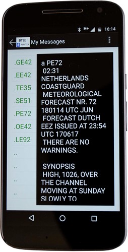 Nasa BT-3 black box Navtex met Staafantenne (serie 2)