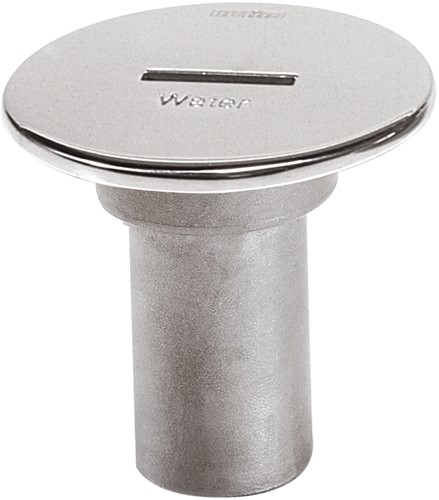 VETUS Dekdop Water - voor slang 38mm - RVS