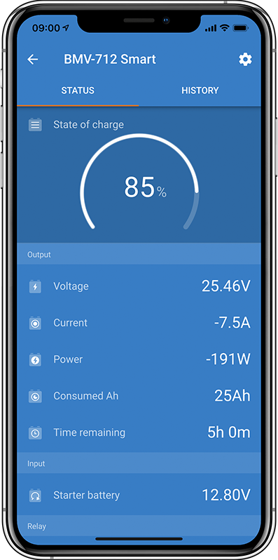 Victron SmartShunt 500A bluetooth batterij monitor George Kniest