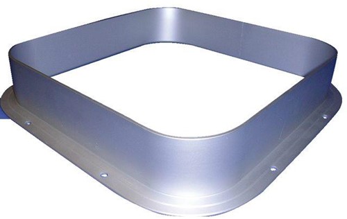 Gebo alu binnenrand voor Standaard dekluik R=30 (zonder flens) - 450 x 320 mm
