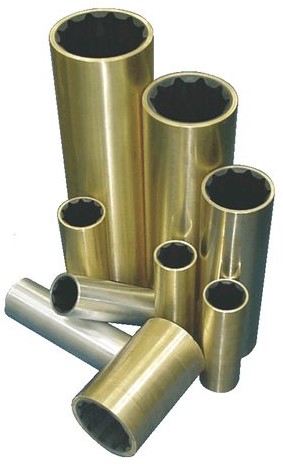 Aqua lube Bronze rubberlager 60 x 80 x 240 - schroefaslager