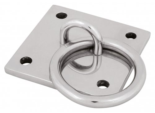 Aanlegring RVS - 100 mm - RVS304