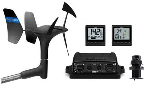 Garmin GNX Wired Sail Pack 52 - 2 Displays - gWind, GNX Wind, GNX 20 en DST 810 - log, diepte windpakket