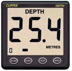 Nasa Clipper dieptemeter set - instelb. dieptemeting - alarm signaal