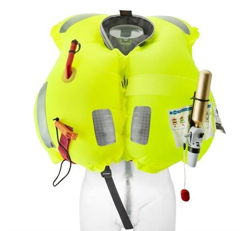 Besto Comfort Fit Pro Reddingsvest - 220N - Antraciet/geel-3