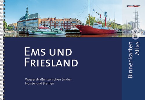 Binnenkaart Atlas 8: Ems und Friesland