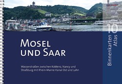 Binnenkaart Atlas 10: Mosel und Saar