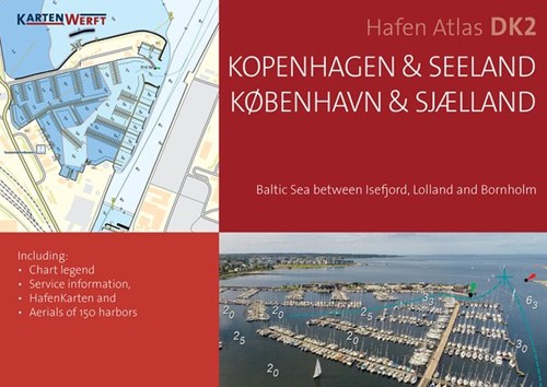 Zeekaart Atlas DK2: Kopenhagen und Seeland