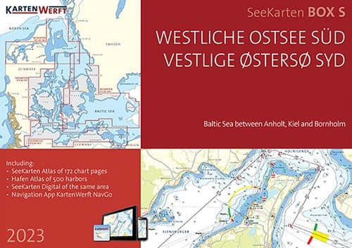 Zeekaart Box: Westliche Ostsee Süd