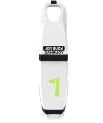 Jonbuoy Danbuoy opsporingsstaak wit
