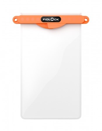 Fidlock Dry bag - medium - oranje/transparant