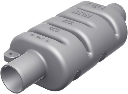 VETUS geluiddemper type MP60 - kunststof - voor slang 60 mm