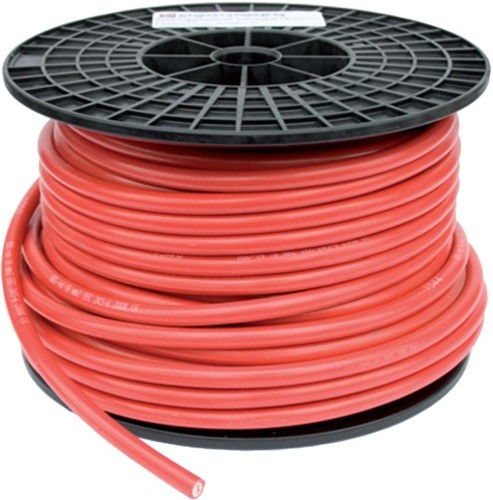Accukabel 50 mm2 - Rood