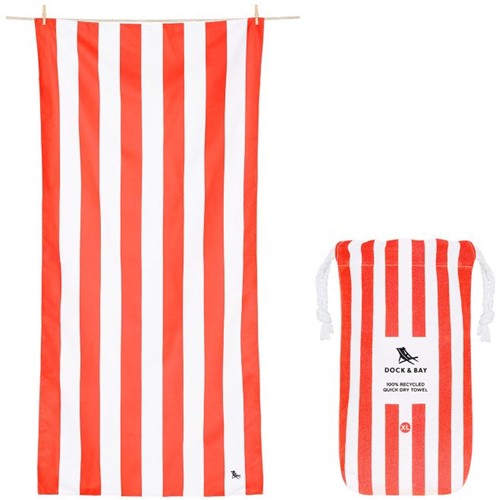 Strandlaken Cabana Waikiki Coral - XL - sneldrogend