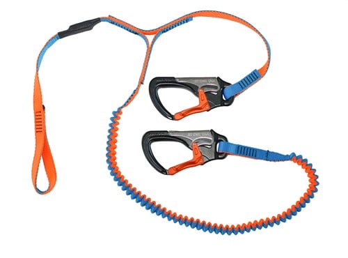 Spinlock veiligheidslijn 2 haken en 1 lus - overbelastingsindicator