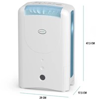 EcoAir DD1 Classic (MK6) – adsorbtie ontvochtiger - 7,5 L/dag met ionisator