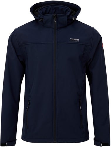 Nordberg Eldgrim Heren Softshell Jacket  Navy 